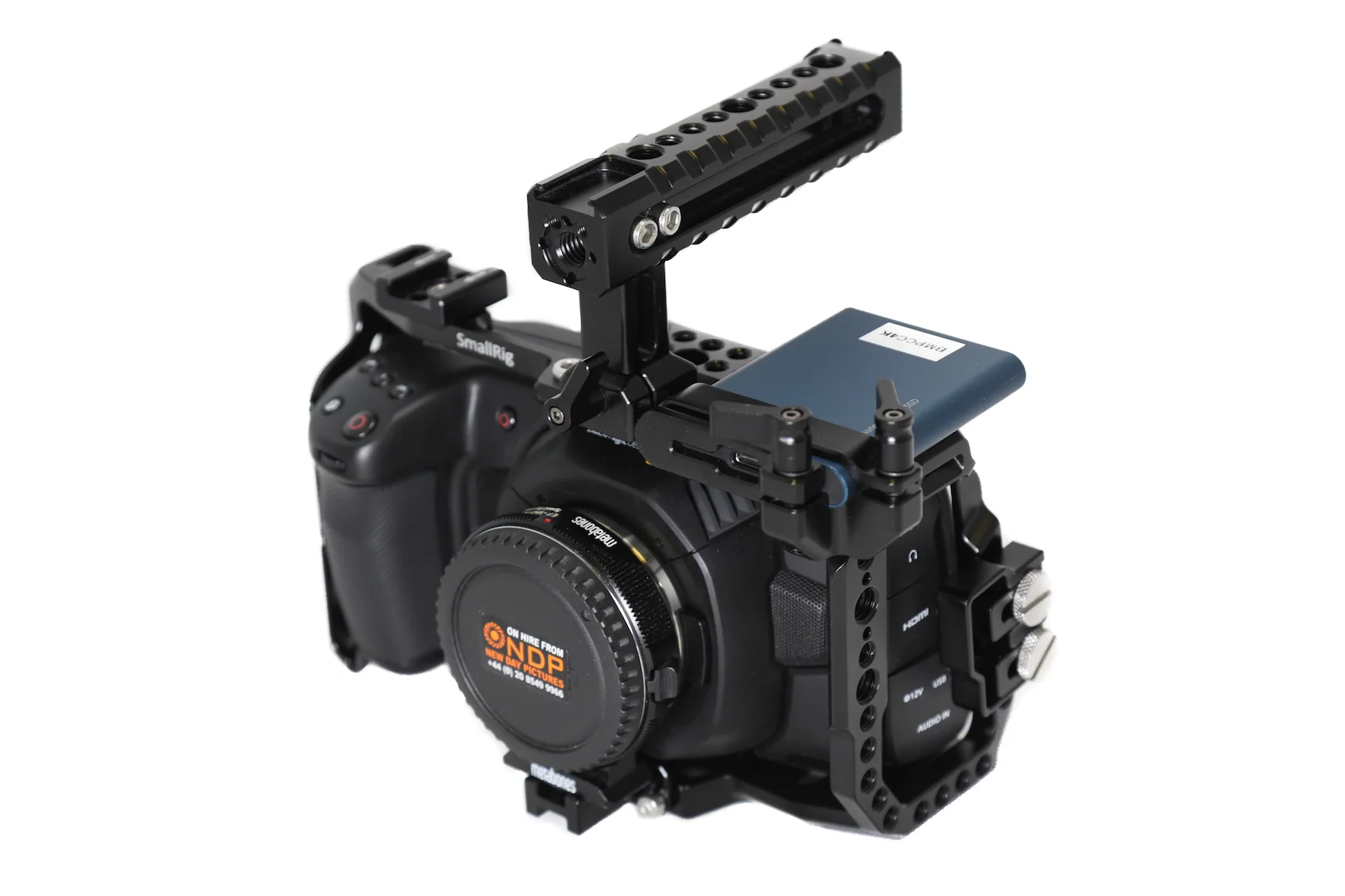 Blackmagic Pocket Cinema Camera 4K Hire - £75/day or £225/week
